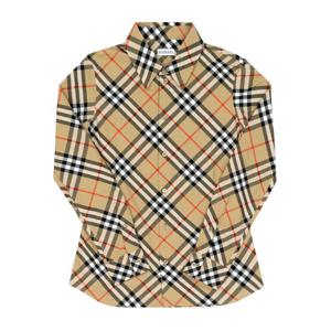 버버리 8106163 B9368 빈티지 체크 여성 셔츠