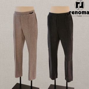 [레노마캐주얼]FW 베이지 그레이 최고급 기모 밴딩 데일리 캐주얼 팬츠 슬랙스 RPLMZP00AJD