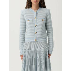 [BALMAIN] 라프리마 여성 가디건 스웨터 FF1KL240KI83 SOM Blue /6