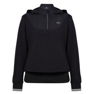 [와이드앵글]여성 TO 우븐 MIX 쿼터 집업 후드 WWU25231Z1