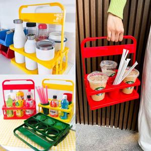 파티접이식음료수트레이 음료트레이 커피캐리어 음료