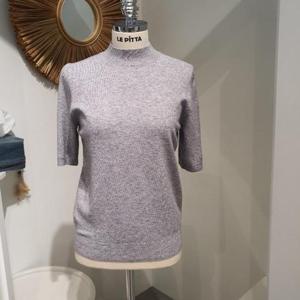 르피타 HC06 반목 반팔 니트(그레이) L253BSW953