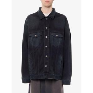 (명품) 발렌시아가 백 로고 데님 자켓 793892 T