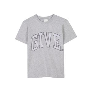 지방시 키즈 그레이 반팔 티셔츠 H30738K_A01