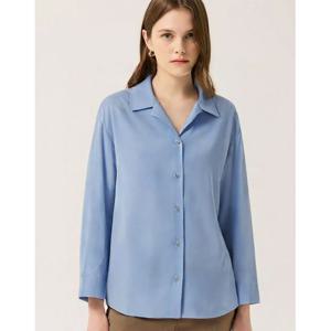 [레노마레이디]솔리드 카라 블라우스-CC31BL110