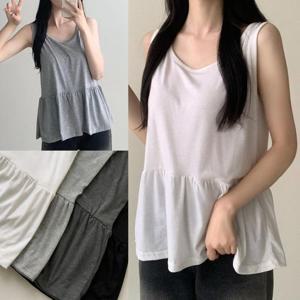 [시드마켓]걸리쉬기본셔링나시 508V055S 빅사이즈 여성의류