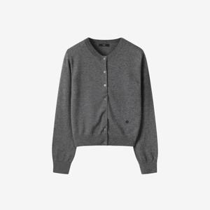 [쥬크]울 블렌드 라운드 니트 가디건 Z254KSL311