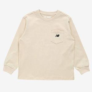 [뉴발란스] 키즈 베이직 스몰로고 긴팔티 NK9BFB311U-39 티셔츠