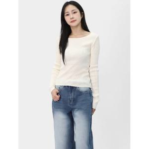 [엘케이트] 여자 티셔츠 골지 긴팔 티셔츠 가을 베이직 긴팔티 LID019