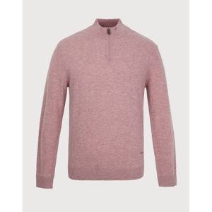 [인디안]울 솔리드 하프반집업_MITBH4WB106