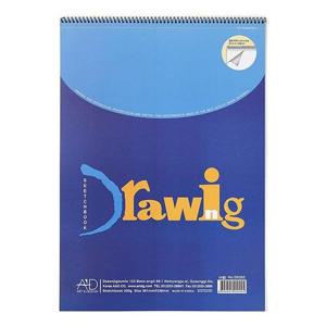 아트앤디자인 D5203 드로잉스케치북 200g 4절 12장