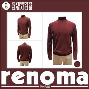 [레노마캐주얼][25년FW]남성티셔츠 기본 반목폴로 니트 티셔츠(와인) RRCIKT96A