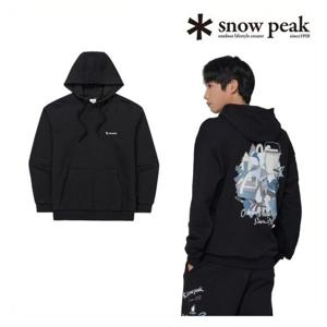 스노우피크 스노우피크 X 성낙진 [택가 129,000원]기어 그래픽 후드 티셔츠 (S24FMFHD36B)