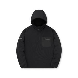 디스커버리후드티 TQT DMHD77046-BKS 남성 니트라이크 반집업 후드티