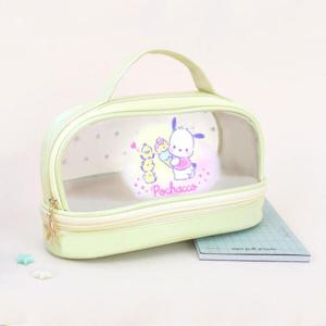 아트박스/팬시존 포차코 아이스크림 투명 2단 파우치