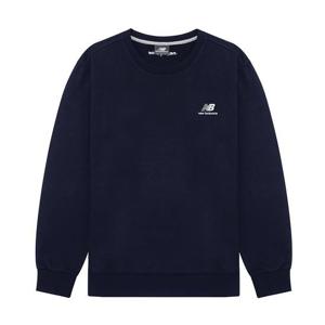 [뉴발란스]NB 베이직 스몰로고 남성 여성 공용 긴팔티 네이비 NBNCD11013-59