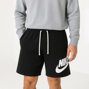 [나이키] 클럽 알럼나이 하이브리드 프렌치테리 남성 트레이닝 반바지 팬츠 블랙 DX0502-010