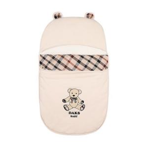 [닥스베이비]닥스베이비 하우스체크 베어 겉싸개 (EUX61U303M_BG)