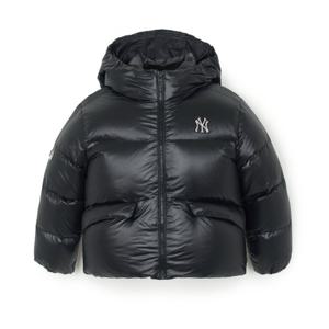 MLB키즈 프리즘 걸스 립스탑 크롭 덕다운패딩 (7FDJB255650BKS)