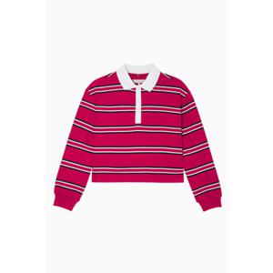 [타미힐피거칠드런2] 스트라이프 폴로 티셔츠 T42F7KKT520GT1 8세 16세