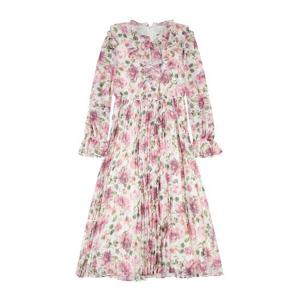 [미센스]플라워 프릴 주름원피스_MB43OPM201A