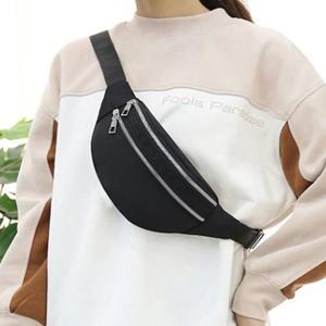 [에이치플러스몰]외부활동 투웨이지퍼 허리 힙색 가방 MKAPAVR2505