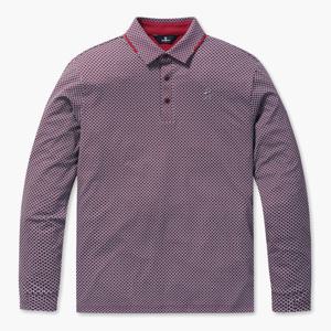 [먼싱웨어][40%OFF] 남성 잔 패턴 티셔츠 브릭레드(MP32RMTL82)