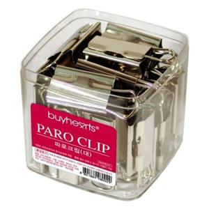 바이하츠 통 파로크립 대 PARO-L 클립/(제철 100매/25개입) 통(1개입)