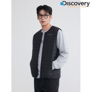 [디스커버리] 남성 픽시버G 튜브 다운 패딩베스트 DMDV71056-BKS