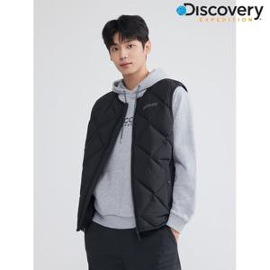 [디스커버리] 남성 디하스 튜브 다운 패딩베스트 DMDV73056-BKS
