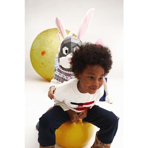 [타미힐피거칠드런TD] 플래그 스웨터 (T42F6WWO080BT1)