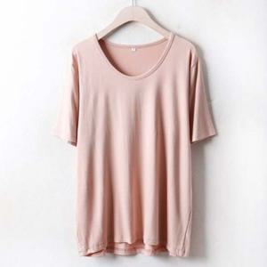 반팔 중년 티 WW1733 스판 임부복 빅사이즈 큰옷 유넥