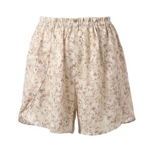 [바바라(언더웨어)]시스루 번아웃프린트 베이지 슬립하의AHS4613HBG