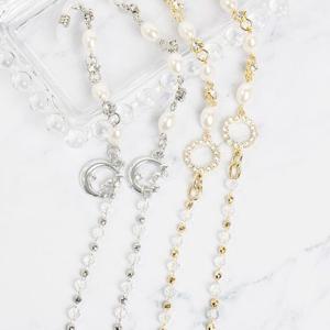 [에이치플러스몰](폭스타일)문 크리스탈 안경 체인