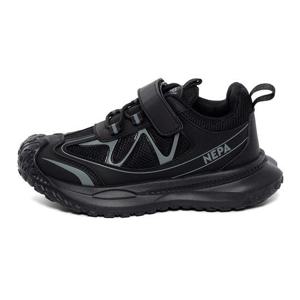 [네파 키즈]네파키즈 웨이비 벨크로 운동화 블랙 KLGEC65BLK