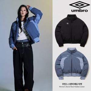 엄브로 우먼스 스탠넥 패딩 자켓 UQ422SPJO3 2종