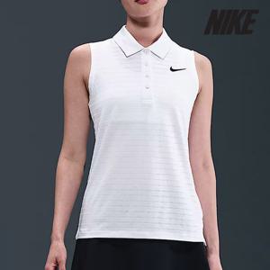 [나이키] 여성용 나시티 /W2- FQ1825-100 / 우먼스 빅토리 드라이 핏 민소매 스트라이프 골프 폴로