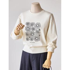 [커스텀에이블]로투스 나염 맨투맨 티셔츠_T2510TS141C