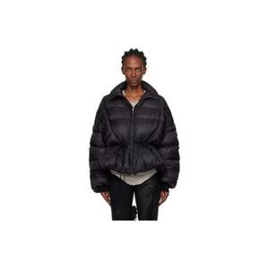 25 FW 릭오웬스 여성 블랙 콘코르디안  다운 재킷 252232F061010