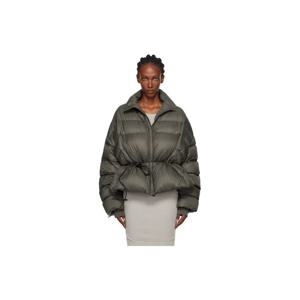 25 FW 릭오웬스 여성 그레이 콘코르디안  다운 재킷 252232F061012