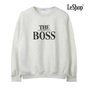 르샵  기모 보스 엠보 맨투맨 티셔츠 (BPATS008A)