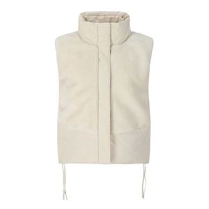 [비지트인뉴욕]하이넥 퍼 믹스 패딩 베스트VBADO70