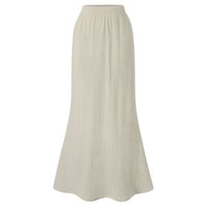 [탱커스]플리츠 밴딩 머메이드 롱 스커트 (TX4SK010L0)