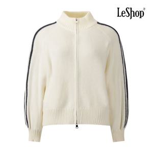 르샵  사이드 더블 라인 투웨이 집업 니트 가디건 (BPAKC024A)