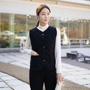 [모슬린]엄마옷 3온스 누빔 조끼  MQG124897 마담 미시 중년여성 빅사이즈 할머니옷 50대 60대 70대