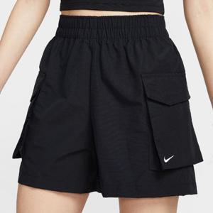 나이키반바지 JQK HM6983-010 에센셜 우븐 여성 하이웨이스트 5인치 카고 쇼츠