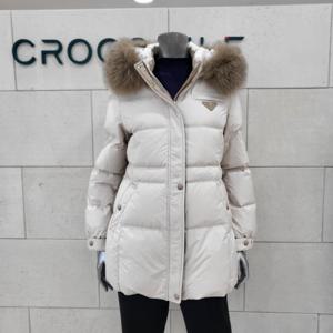 [크로커다일레이디]탈부착 폭스카라 다운패딩CLEWDW108-IV_BP