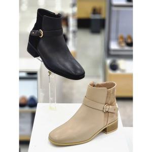 [탠디]X25502TD 버클 장식 앵클 부츠 여성 4cm