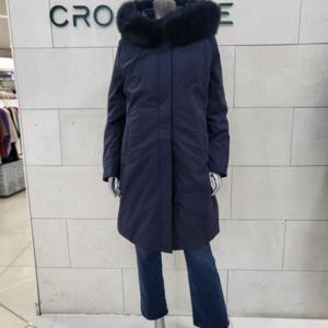 [크로커다일레이디]폭스퍼 후드탈착 덕다운패딩CLEWDW210-DN_BP