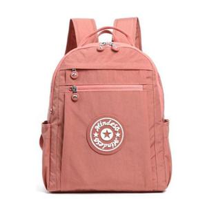 [에이치플러스몰]패브릭 책가방 신상 천가방 여자 백팩 유행 가방 핑크